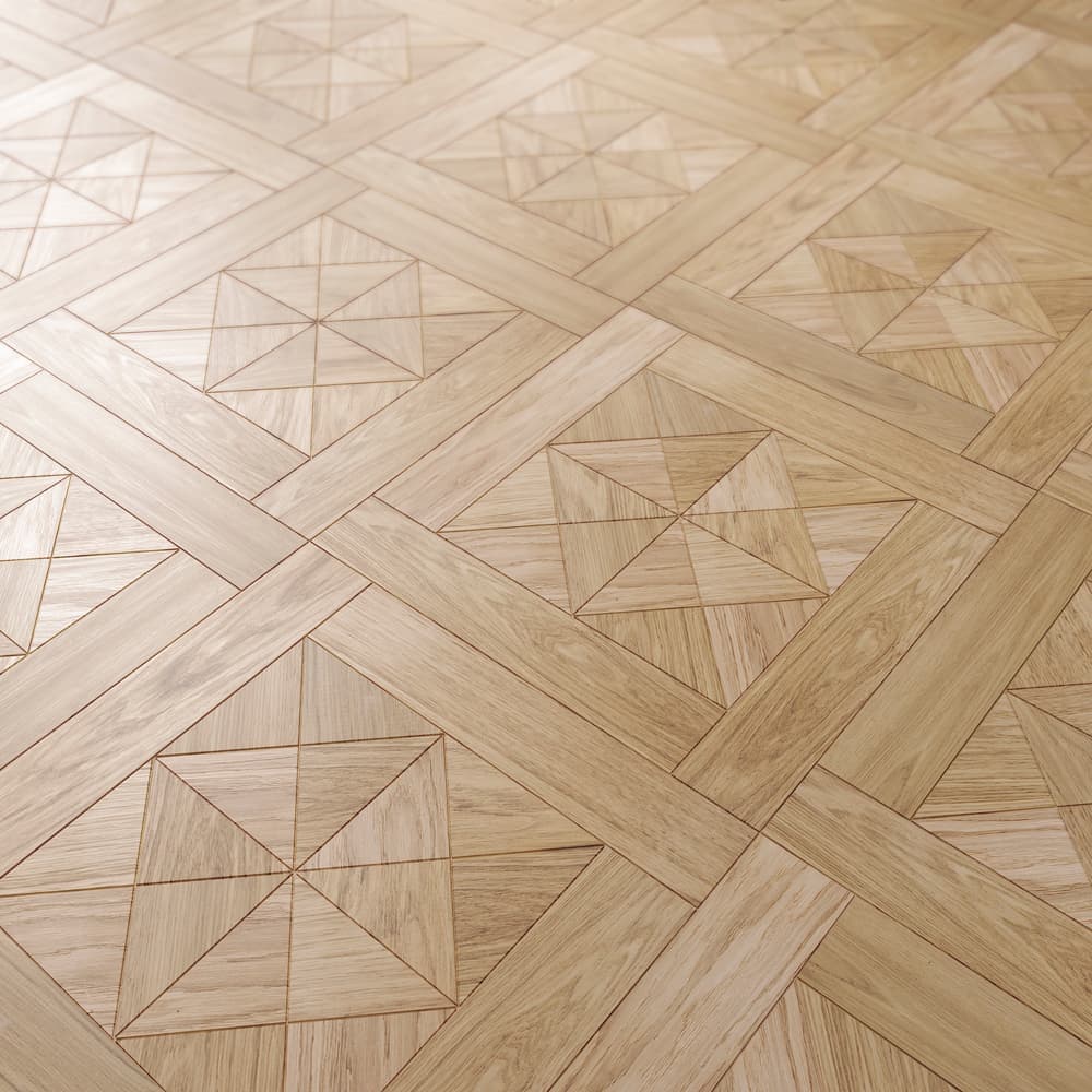 Модульный паркет инженерный Lab Arte №12-90 Дуб Рустик лак 529*529*14/3мм