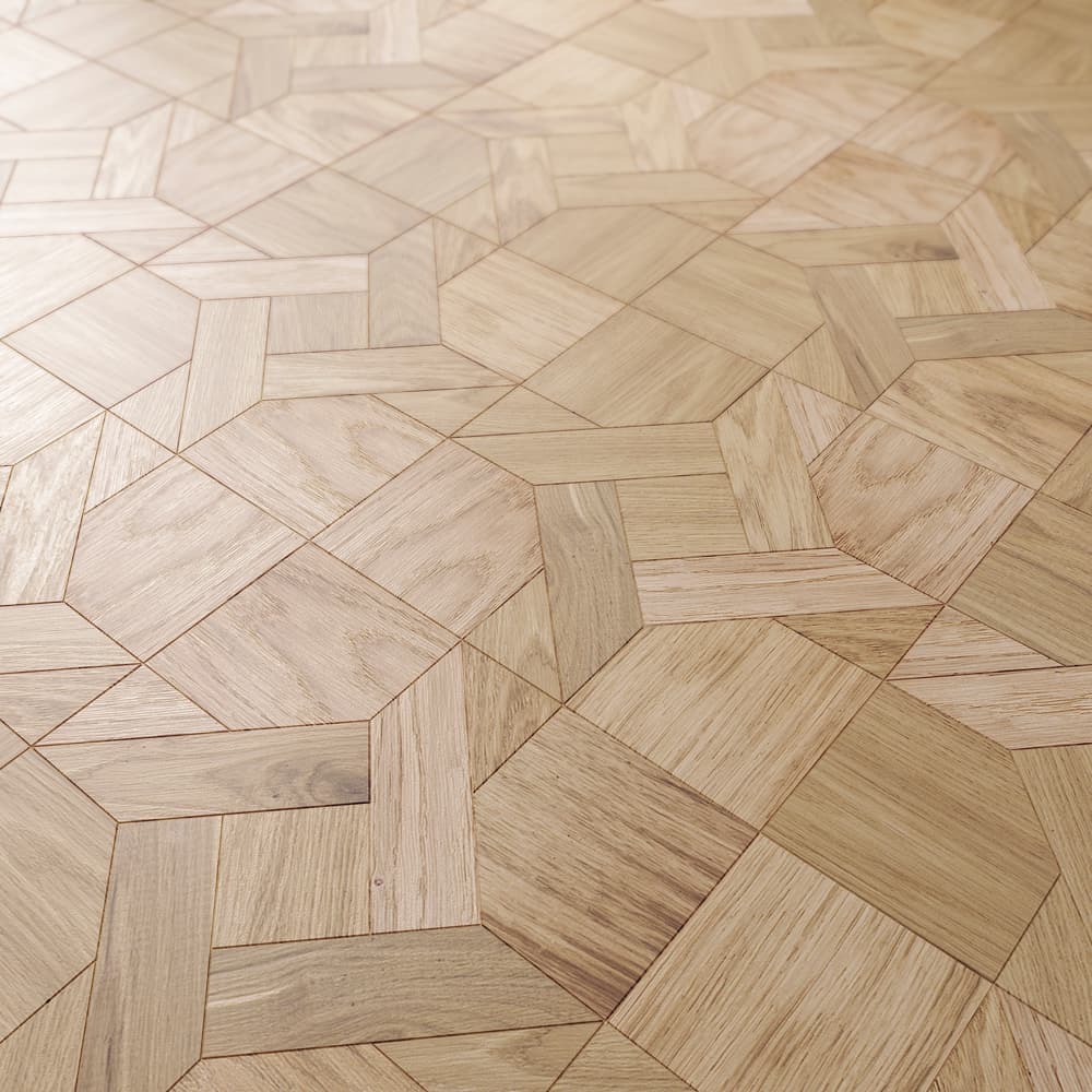 Модульный паркет инженерный Lab Arte №9-50 Дуб Рустик лак 305*305*14/3мм