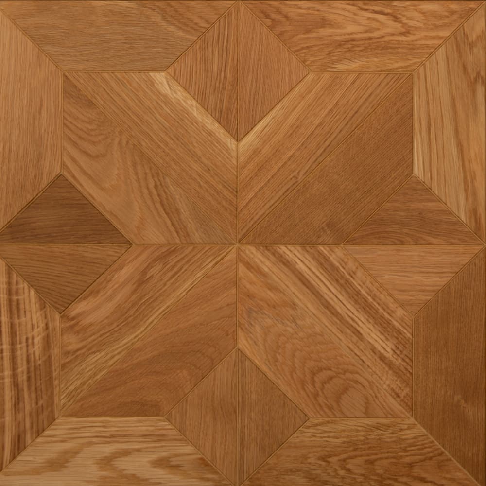 Модульный паркет LabArte инженерный Дуб Original №4-65 443*443*15/3 Прозрачный лак