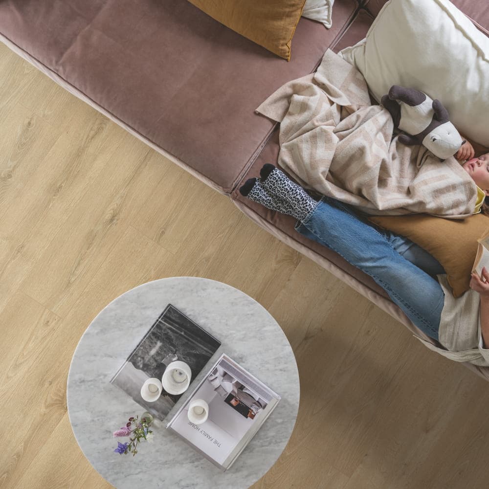 Плитка ПВХ Pergo Glomma pad pro V4431-40180 Дуб Эйфель натуральный 1494*209*6 (1,873)