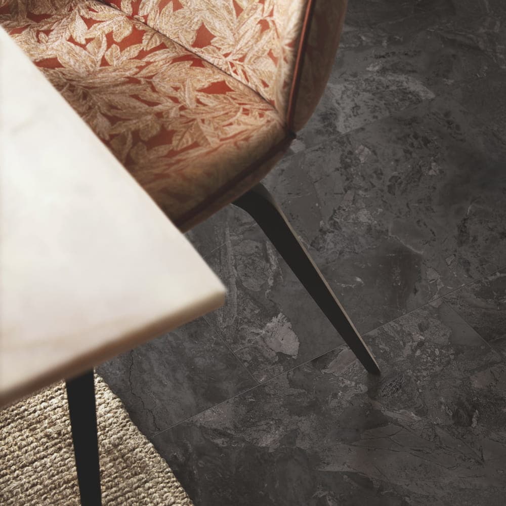 Плитка ПВХ Pergo Viskan pro V4220-40170 Альпийский камень черный 610*303*4 (2,772)