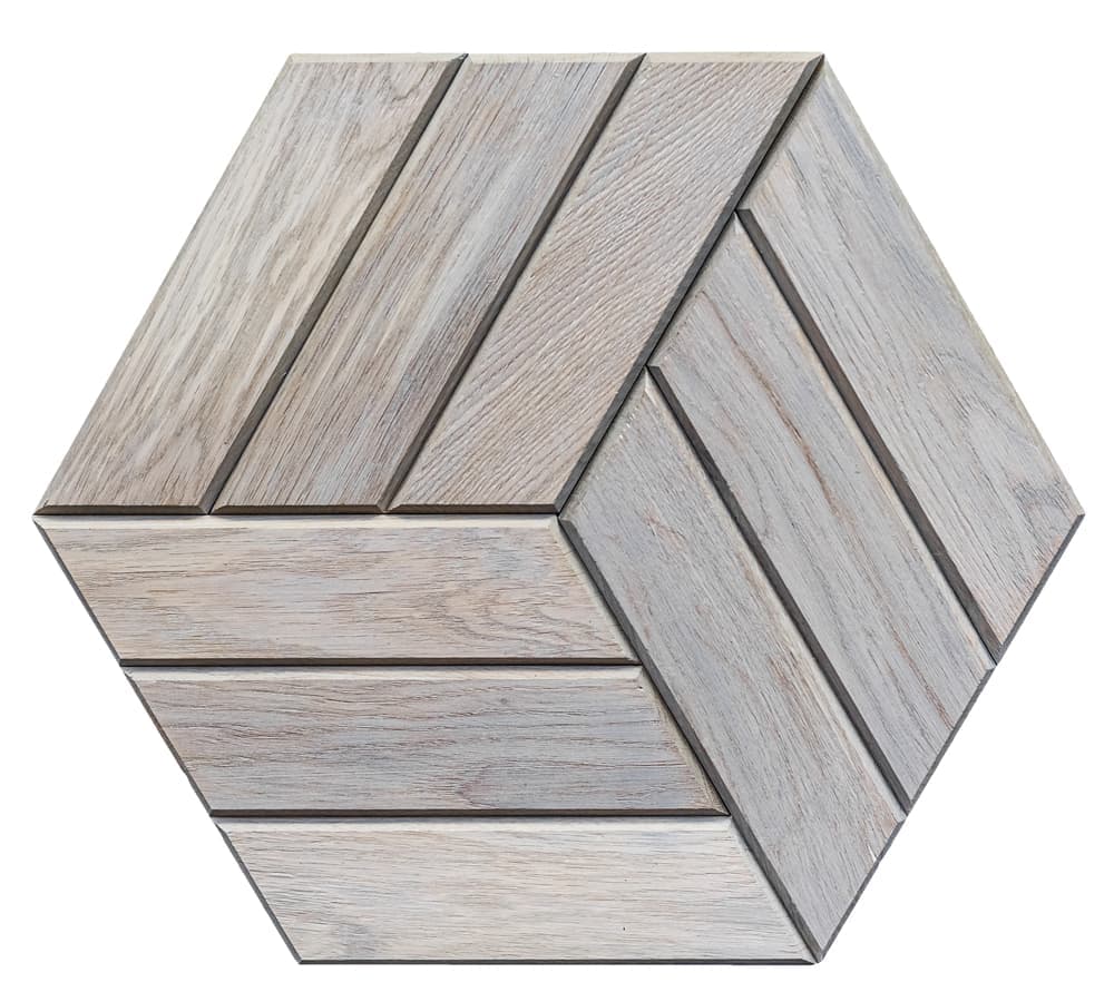 Панели 3D Karelia, Куба (Серый), арт. 3Д.22.0.1.0 / дуб/браш.