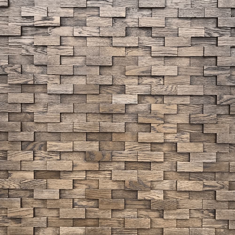 Панели 3D Karelia, Рубка, арт. 3Д.4.0.4.0 / дуб/шлиф.