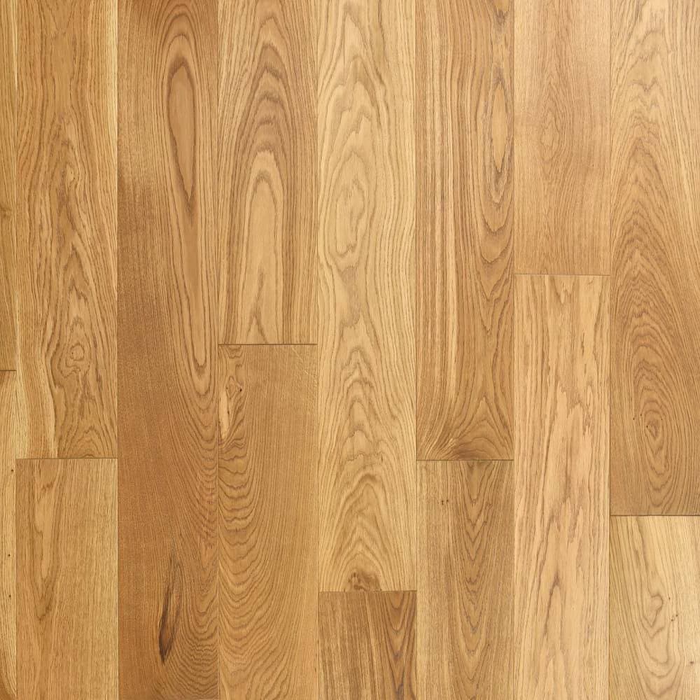 Техномассив от 400 до 1500х130х14/4,4 Дуб Рустик Хани лак